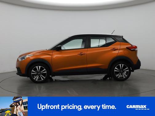 Orange 2020 Nissan Kicks SV