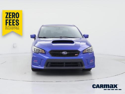 Blue 2020 Subaru WRX STI Limited