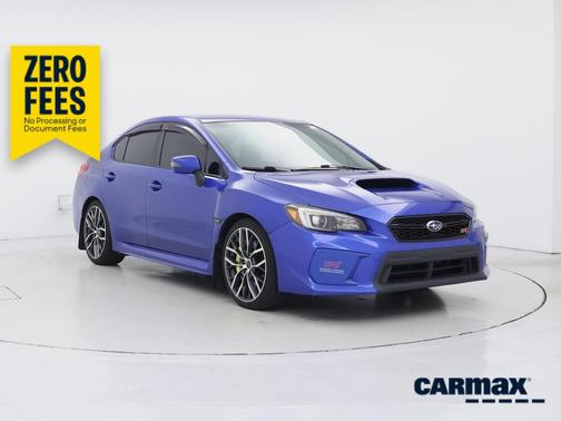 Blue 2020 Subaru WRX STI Limited