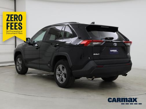 Black 2023 Toyota RAV4 Hybrid LE