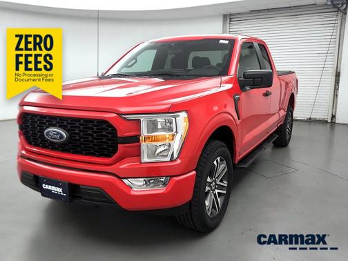 Red 2021 Ford F-150 XL