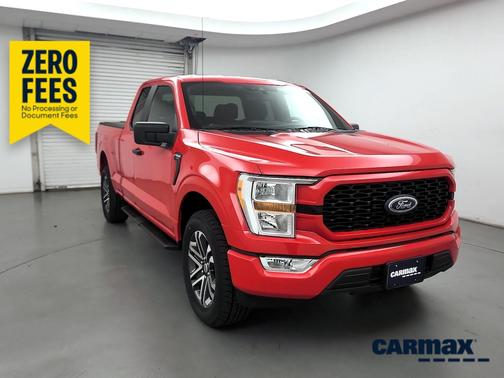 Red 2021 Ford F-150 XL