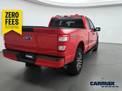 Red 2021 Ford F-150 XL