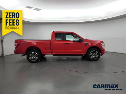 Red 2021 Ford F-150 XL