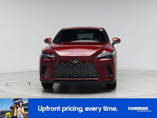 Red 2025 Lexus RX 350