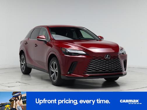 Red 2025 Lexus RX 350