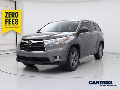 Gray 2015 Toyota Highlander Limited