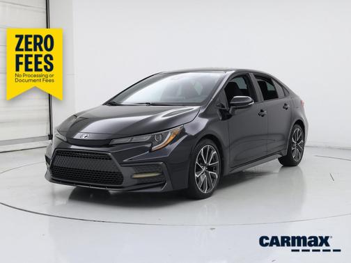 Black 2020 Toyota Corolla SE Night Shade