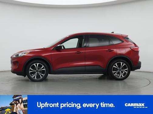 Red 2021 Ford Escape SE