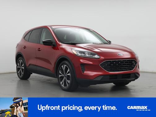 Red 2021 Ford Escape SE