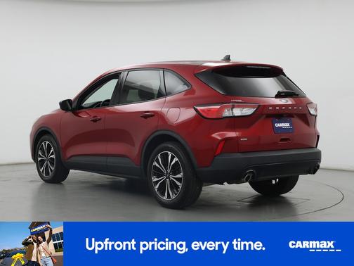 Red 2021 Ford Escape SE