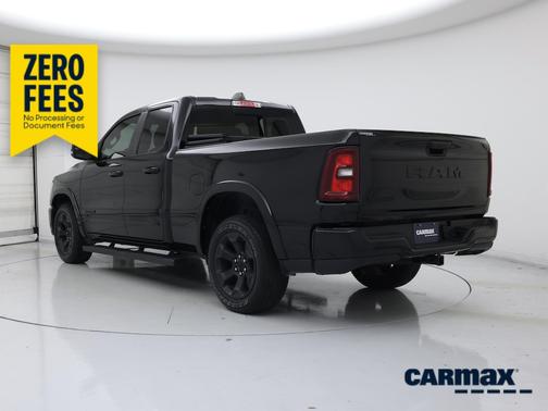 Black 2025 RAM 1500 Bighorn