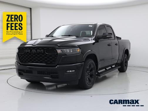 Black 2025 RAM 1500 Bighorn