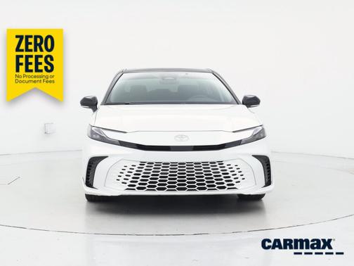 White 2025 Toyota Camry XSE