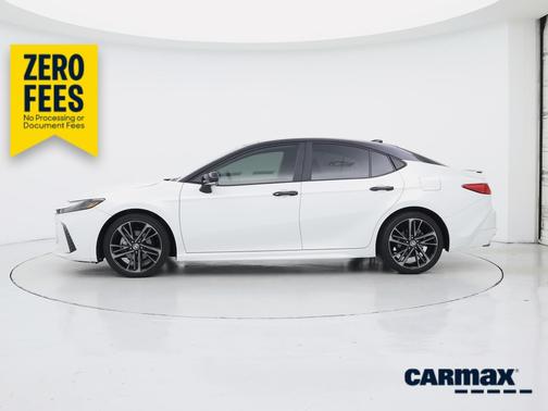 White 2025 Toyota Camry XSE