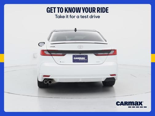 White 2025 Toyota Camry XSE