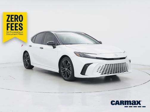 White 2025 Toyota Camry XSE