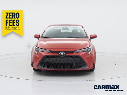 Red 2020 Toyota Corolla LE