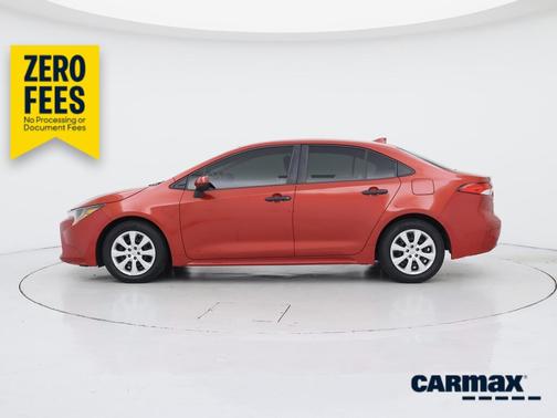 Red 2020 Toyota Corolla LE