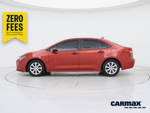 Red 2020 Toyota Corolla LE
