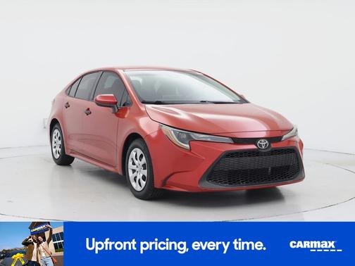 Red 2020 Toyota Corolla LE