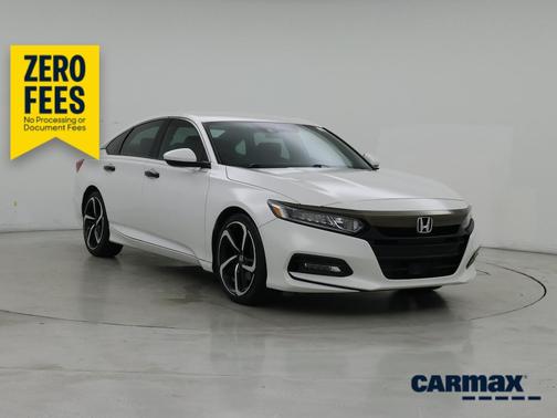 White 2020 Honda Accord Sport