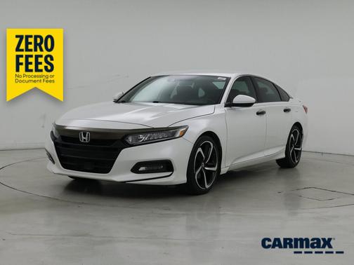 White 2020 Honda Accord Sport