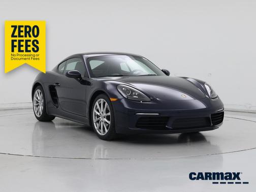 Blue 2021 Porsche 718 Cayman