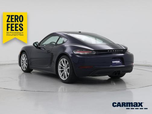 Blue 2021 Porsche 718 Cayman