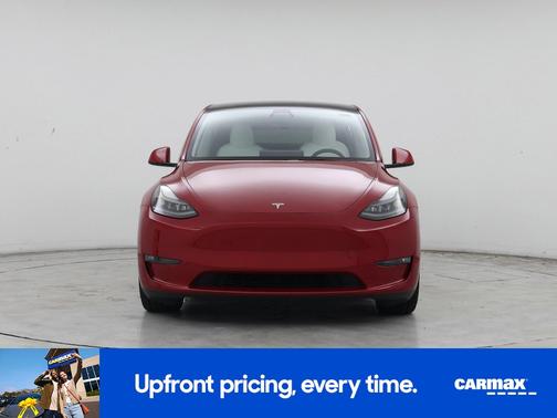 Red 2022 Tesla Model Y Performance