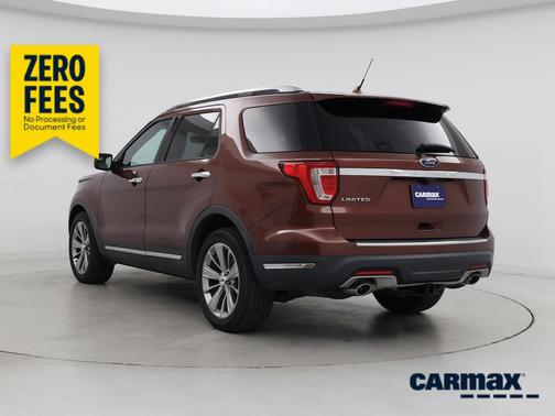 Burgundy 2018 Ford Explorer Limited