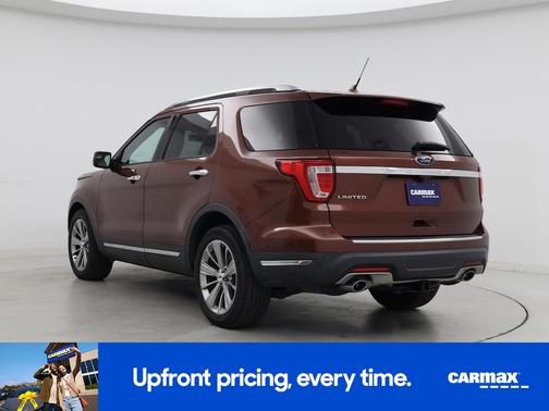 Burgundy 2018 Ford Explorer Limited