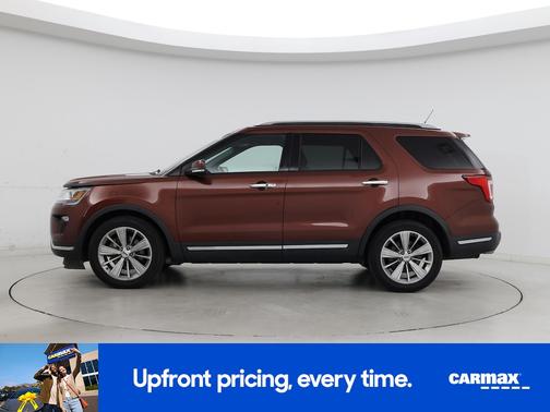 Burgundy 2018 Ford Explorer Limited