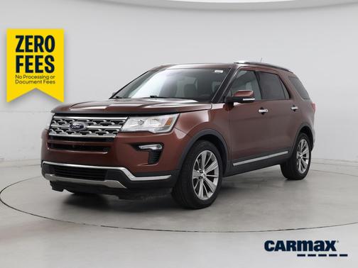 Burgundy 2018 Ford Explorer Limited