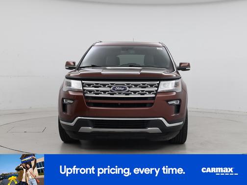 Burgundy 2018 Ford Explorer Limited