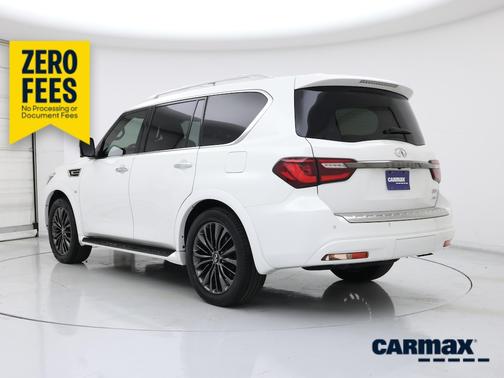White 2020 INFINITI QX80 Luxe