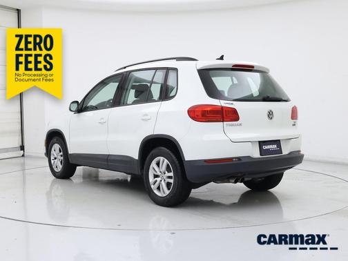 White 2017 Volkswagen Tiguan S