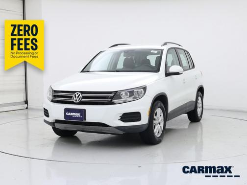 White 2017 Volkswagen Tiguan S