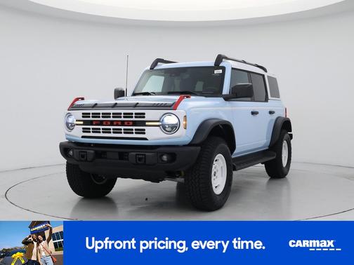 Blue 2025 Ford Bronco Heritage Edition
