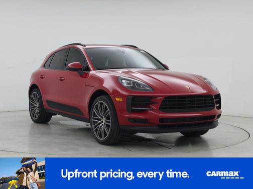Red 2020 Porsche Macan