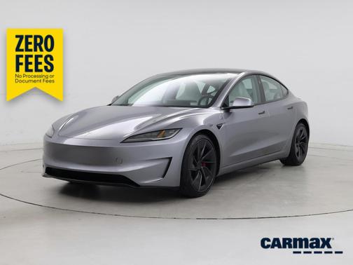 Silver 2025 Tesla Model 3 Performance
