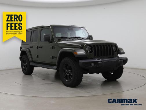 Green 2020 Jeep Wrangler Unlimited Sahara Altitude