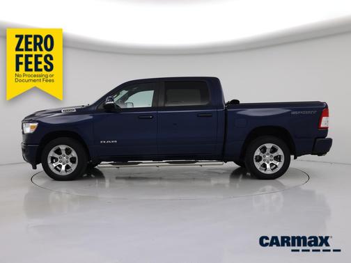 Blue 2020 RAM 1500 Bighorn