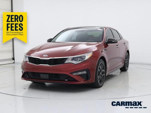 Red 2020 Kia Optima SX