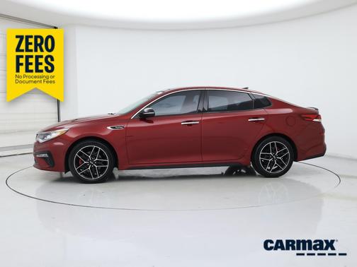Red 2020 Kia Optima SX