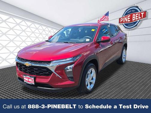 Crimson Metallic 2024 Chevrolet Trax LS