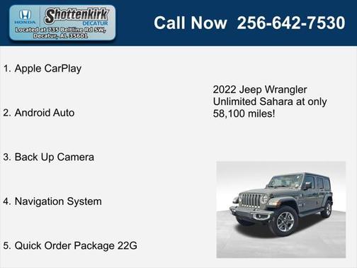2022 Jeep Wrangler Unlimited Sahara