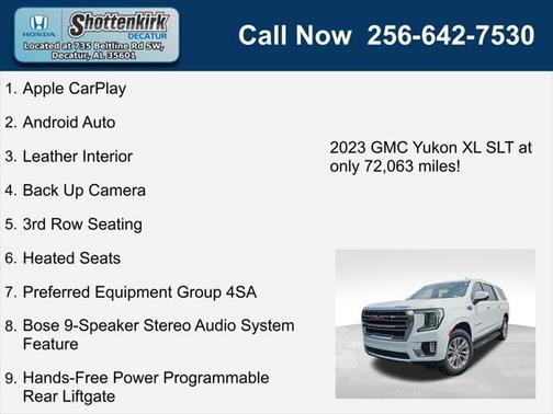 2023 GMC Yukon XL SLT