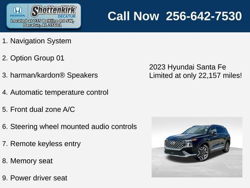 2023 Hyundai SANTA FE Limited