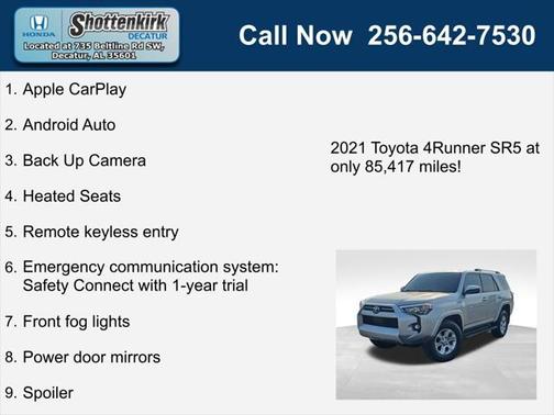 2021 Toyota 4Runner SR5